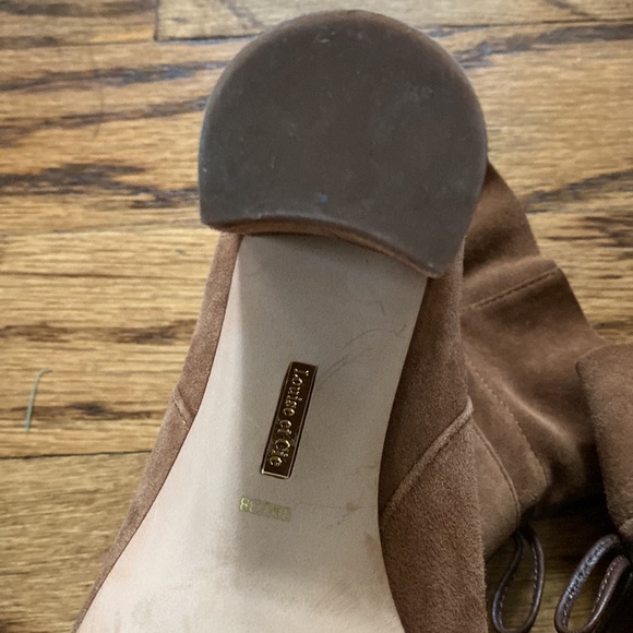 Louise et Cie LO-Taedin Tan Suede Ankle Booties - Picture 5 of 9